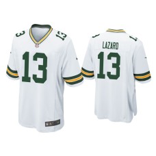 Men's Green Bay Packers #13 Men's Allen Lazard White Game Jersey