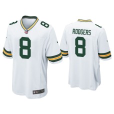 Men's Green Bay Packers #8 Amari Rodgers White Game Jersey