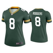 Women's Green Bay Packers #8 Amari Rodgers Green Legend Jersey