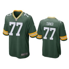 Men's Green Bay Packers #77 Billy Turner Green Game Jersey