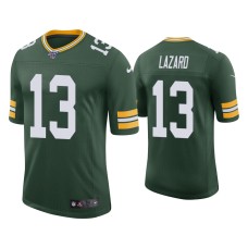 Men's Green Bay Packers #13 Allen Lazard 100th Season Green Vapor Limited Jersey