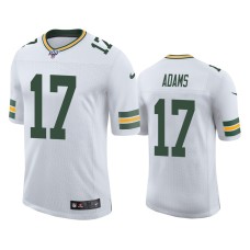 Men's Green Bay Packers #17 Davante Adams 100th Season White Vapor Limited Jersey