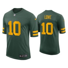 Men's Green Bay Packers #10 Jordan Love Vapor Limited Green Jersey