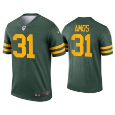 Men's Green Bay Packers #31 Adrian Amos Green Alternate Legend Jersey