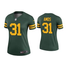 Women's Green Bay Packers #31 Adrian Amos Green Alternate Legend Jersey