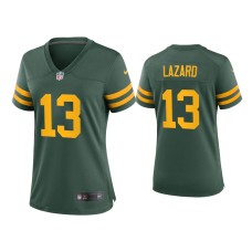 Women's Green Bay Packers #13 Allen Lazard Green Alternate Game Jersey