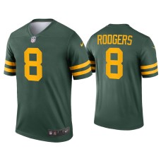 Men's Green Bay Packers #8 Amari Rodgers Green Alternate Legend Jersey