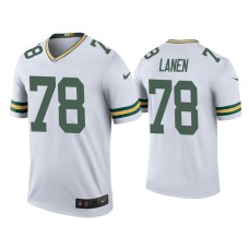 Men's Green Bay Packers #78 Color Rush Legend Cole Van Lanen White Jersey