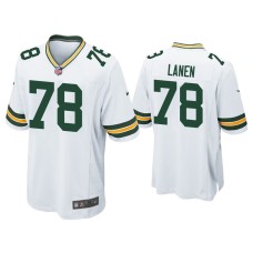 Men's Green Bay Packers #78 Cole Van Lanen White Game Jersey