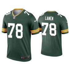 Men's Green Bay Packers #78 Cole Van Lanen Green Legend Jersey