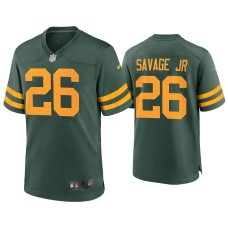 Men's Green Bay Packers #26 Darnell Savage Jr. Green Alternate Game Jersey