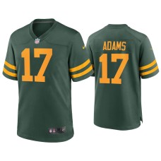 Men's Green Bay Packers #17 Davante Adams Green Alternate Game Jersey