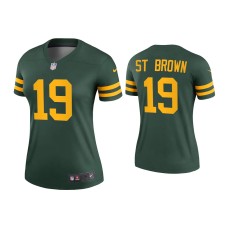 Women's Green Bay Packers #19 Equanimeous St. Brown Green Alternate Legend Jersey