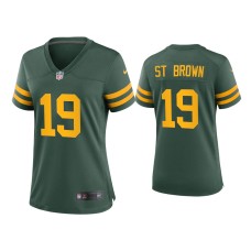 Women's Green Bay Packers #19 Equanimeous St. Brown Green Alternate Game Jersey