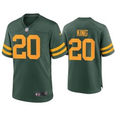 Men's Green Bay Packers #20 Kevin King Green Alternate Game Jersey