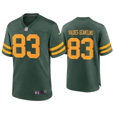 Men's Green Bay Packers #83 Marquez Valdes-Scantling Green Alternate Game Jersey