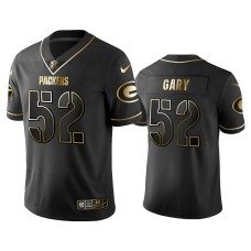 Men's Green Bay Packers #52 2019 Golden Edition Vapor Limited Packers Rashan Gary Black Jersey