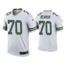 Men's Green Bay Packers #70 Color Rush Legend Royce Newman White Jersey