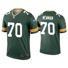 Men's Green Bay Packers #70 Royce Newman Green Legend Jersey