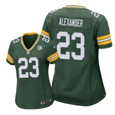 Women's Green Bay Packers #23 Green Jaire Alexander Nike 100th Anniversary Jersey