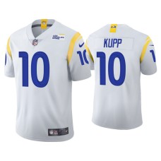 Men's Los Angeles Rams #10 2021 Cooper Kupp White Vapor Limited Alternate Jersey