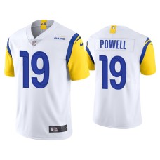 Men's Los Angeles Rams #19 Brandon Powell Vapor Limited White Jersey