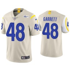 Men's Los Angeles Rams #48 Chris Garrett Vapor Limited Bone Jersey