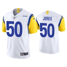 Men's Los Angeles Rams #50 Ernest Jones Vapor Limited White Jersey