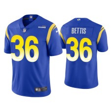 Men's Los Angeles Rams #36 Jerome Bettis Vapor Limited Royal Jersey