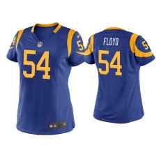 Women's Los Angeles Rams #54 Leonard Floyd Royal Game Jersey