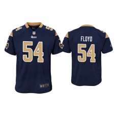 Youth Los Angeles Rams #54 Leonard Floyd Navy Game Jersey