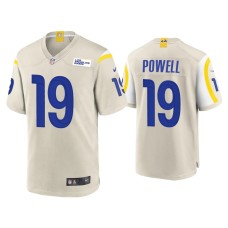 Men's Los Angeles Rams #19 Brandon Powell Bone Game Jersey