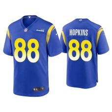 Men's Los Angeles Rams #88 Brycen Hopkins Royal Game Jersey