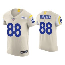 Men's Los Angeles Rams #88 Brycen Hopkins Cream Vapor Elite Jersey