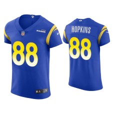 Men's Los Angeles Rams #88 Brycen Hopkins Royal Vapor Elite Jersey