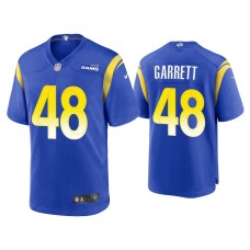 Men's Los Angeles Rams #48 Chris Garrett Royal Game Jersey