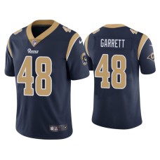 Men's Los Angeles Rams #48 Vapor Limited Chris Garrett Navy Jersey