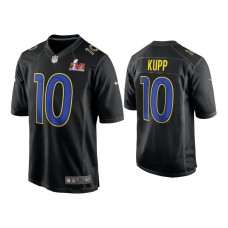 Men's Los Angeles Rams #10 Cooper Kupp Super Bowl LVI Black Game Fashion Jersey