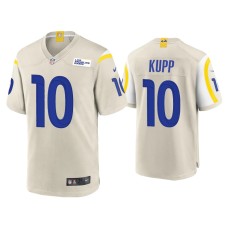 Men's Los Angeles Rams #10 Cooper Kupp Bone Game Jersey