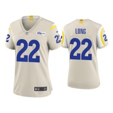 Women's Los Angeles Rams #22 David Long Bone Game Jersey