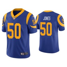 Men's Los Angeles Rams #50 Vapor Limited Ernest Jones Royal Jersey