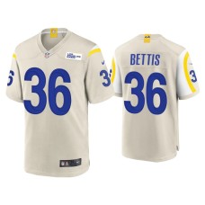 Men's Los Angeles Rams #36 Jerome Bettis Bone Game Jersey