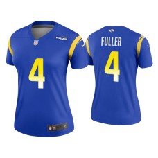 Women's Los Angeles Rams #4 Jordan Fuller Royal Legend Jersey