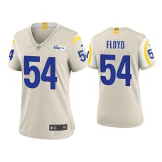 Women's Los Angeles Rams #54 Leonard Floyd Bone Game Jersey