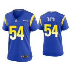 Women's Los Angeles Rams #54 Leonard Floyd Royal Game Jersey