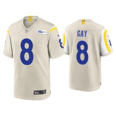 Men's Los Angeles Rams #8 Matt Gay Bone Game Jersey