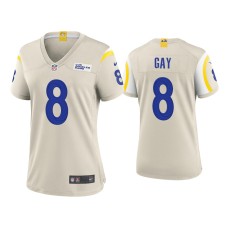 Women's Los Angeles Rams #8 Matt Gay Bone Game Jersey