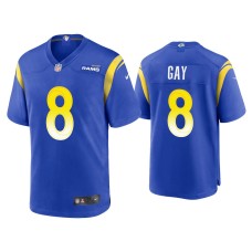 Men's Los Angeles Rams #8 Matt Gay Royal Game Jersey