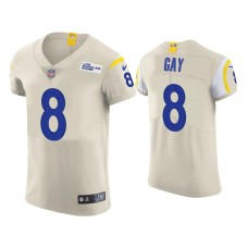 Men's Los Angeles Rams #8 Matt Gay Cream Vapor Elite Jersey