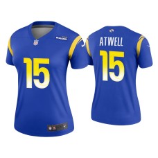 Women's Los Angeles Rams #15 Tutu Atwell Royal Legend Jersey